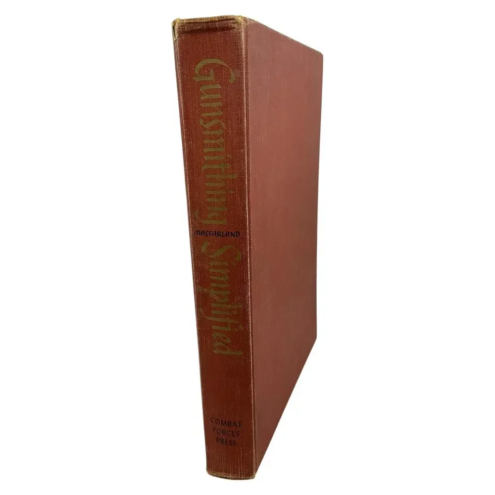 Gunsmithing Simplified Harold MacFarland 1950 Hardcover First Edition